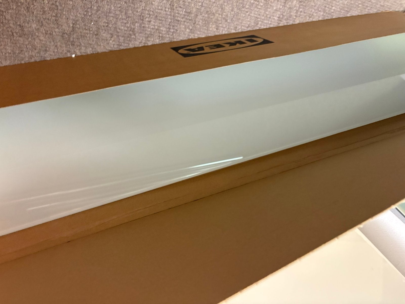 Ikea Besta glasplaat, Ophalen, Zo goed als nieuw