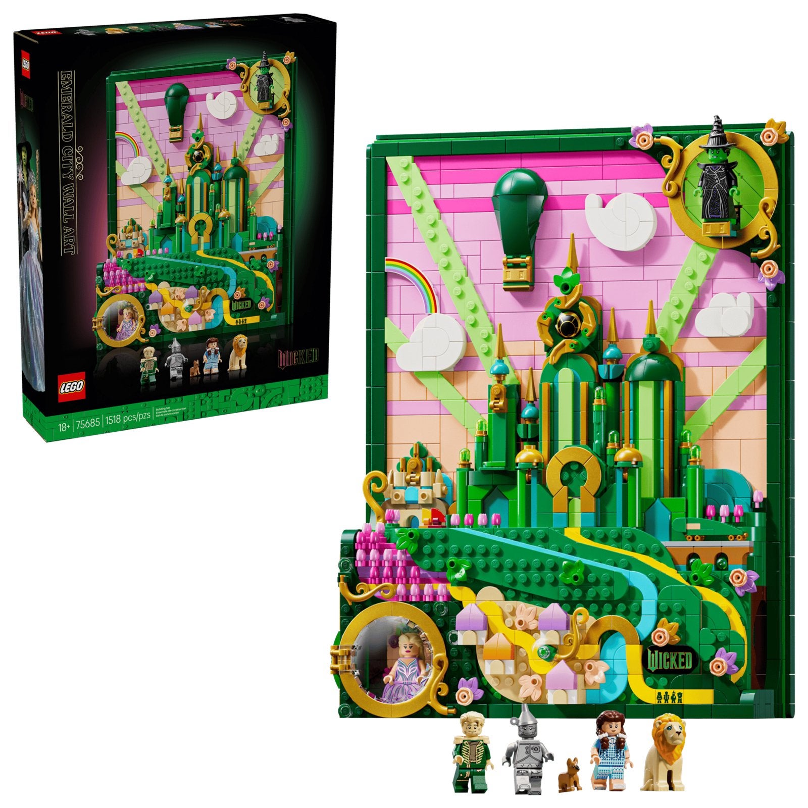 Lego Emerald City Wall Art - Nieuw in doos, Ophalen of Verzenden, Nieuw, Overige merken