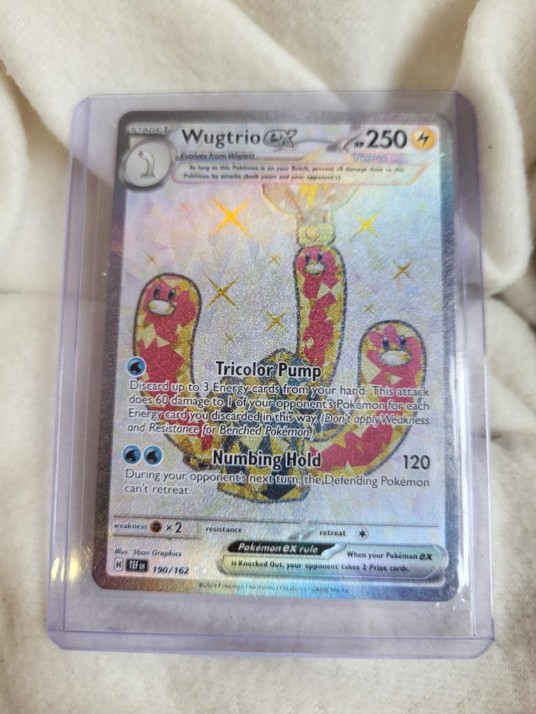 Wugtrio EX, Ophalen of Verzenden, Zo goed als nieuw