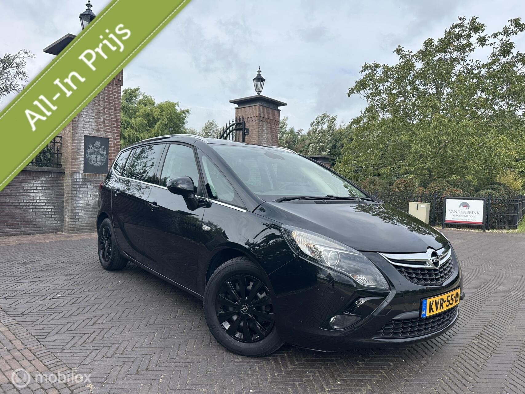 Opel Zafira Tourer 1.4 Design Edition 7-personen Trekhaak✅, Auto's, Voorwielaandrijving, Dealer onderhouden, Stof, 4 cilinders
