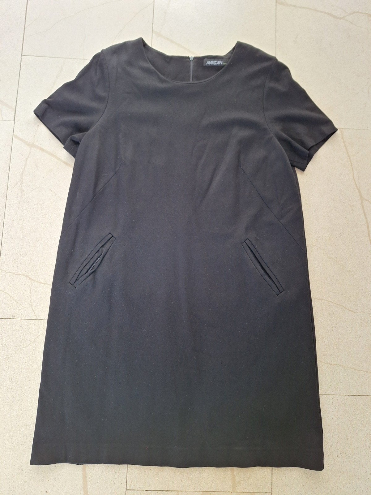 Marccain jurk maat 6, Kleding | Dames, Zwart, Maat 46/48 (XL) of groter, Ophalen of Verzenden, Zo goed als nieuw