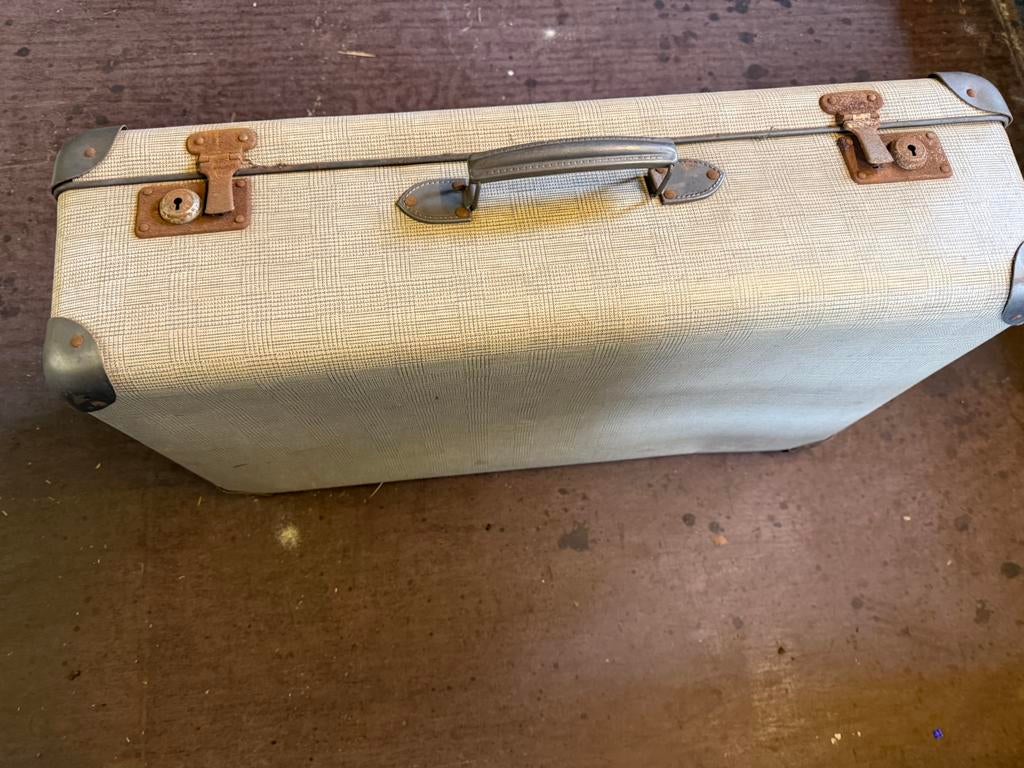Reiskoffer, Sieraden, Tassen en Uiterlijk, Koffers, Gebruikt, Hard kunststof, Slot, Ophalen of Verzenden