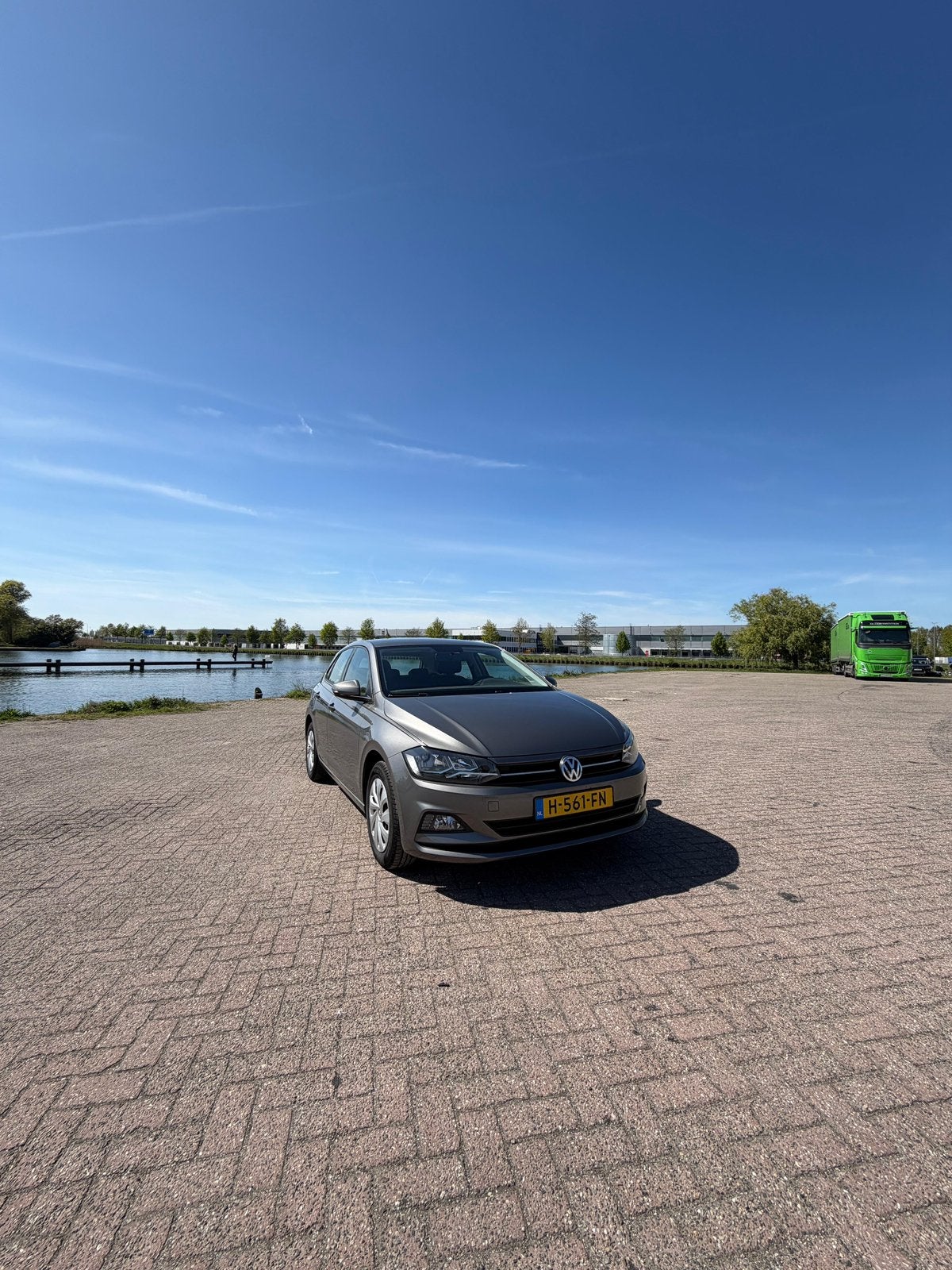 Volkswagen Polo 1.0 TSI 95pk 2020 Grijs, Auto's, Volkswagen, Voorwielaandrijving, 95 pk, 1055 kg, 49 €/maand
