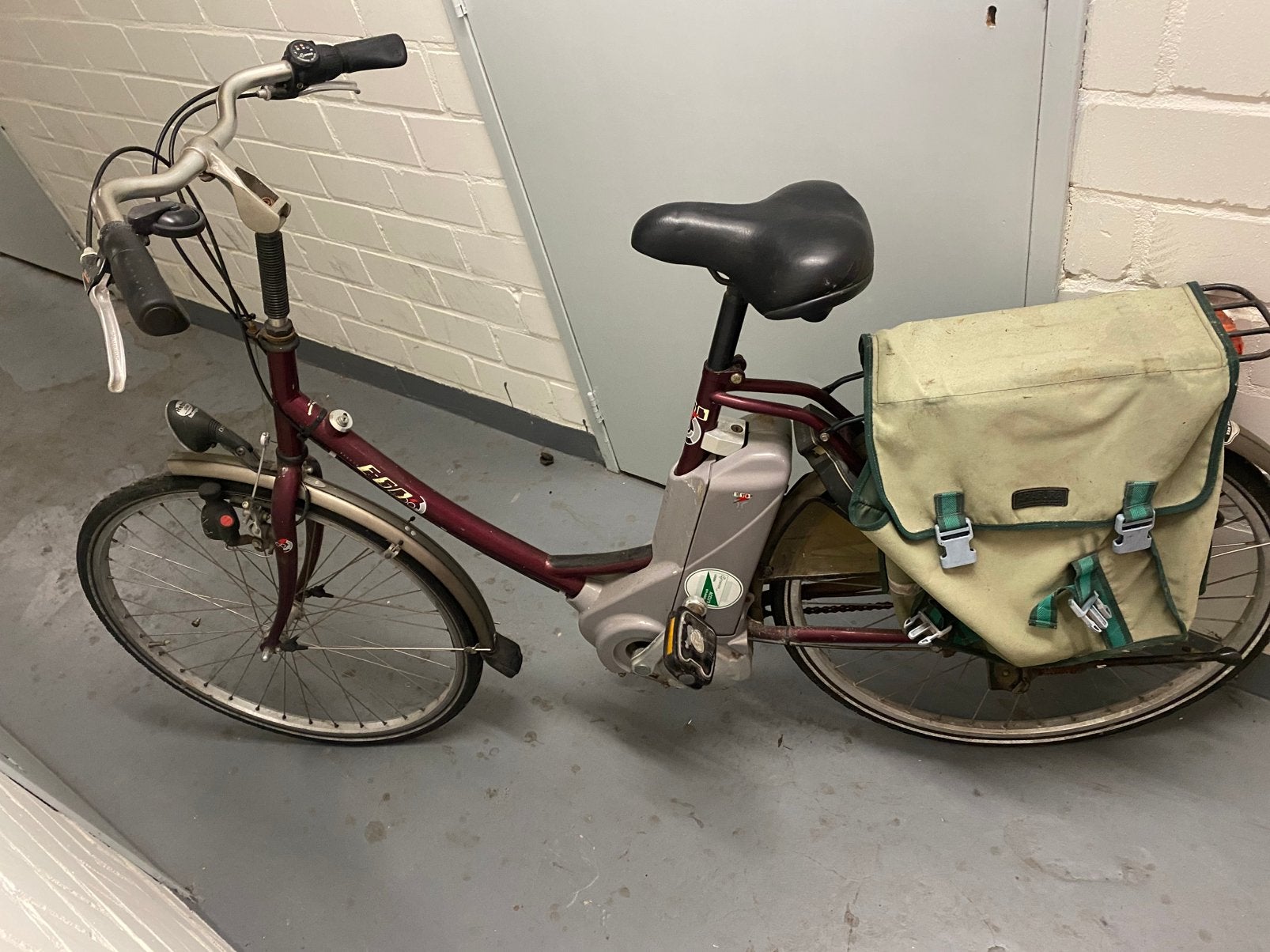 Elektrische EGO fiets – accu aan vervanging toe, Ophalen, Zo goed als nieuw, Minder dan 30 km per accu, Overige merken