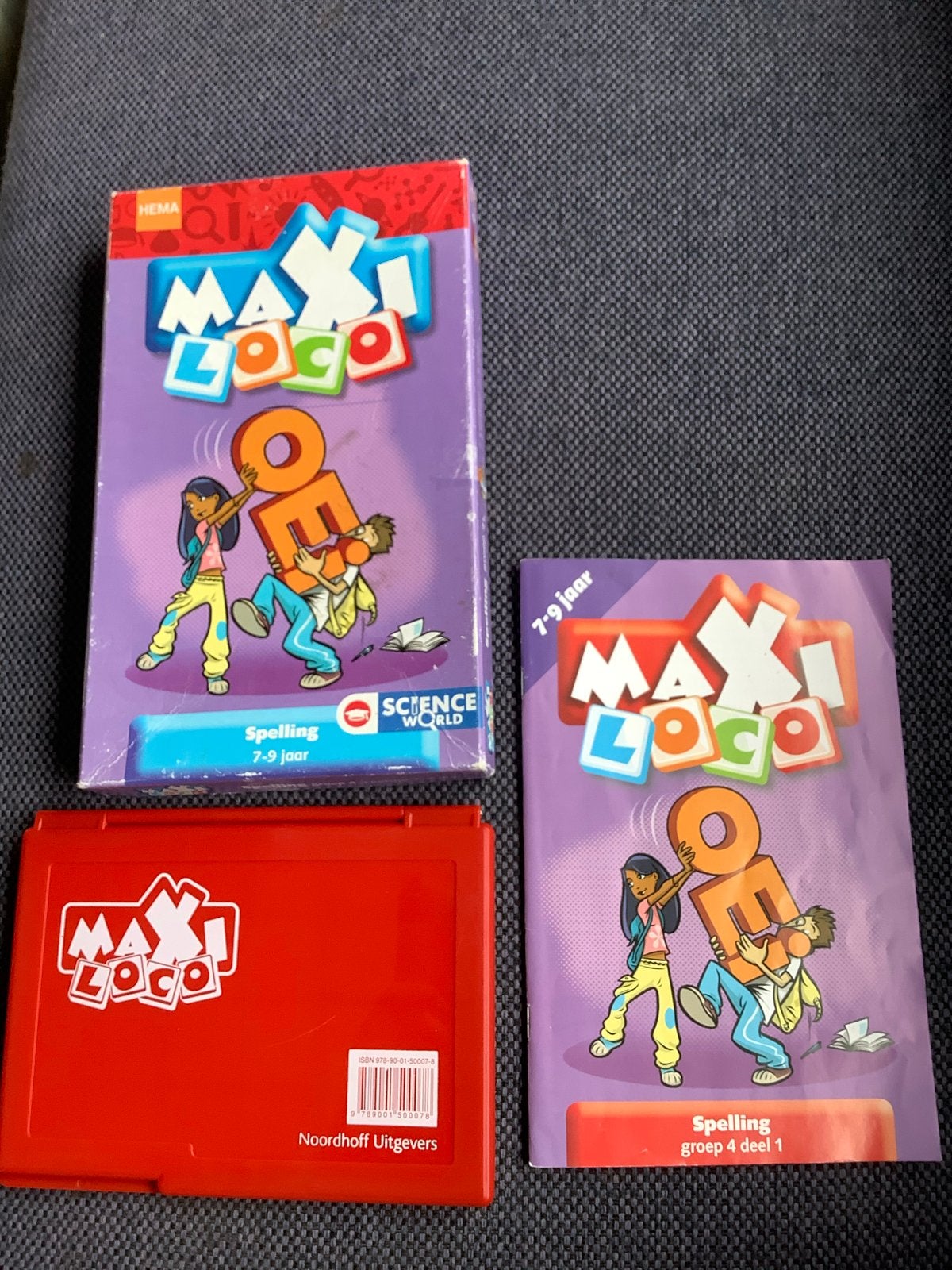 Starterspakket Maxi Loco Spelling Groep 4 Deel 1 (7-9 jaar), Ophalen of Verzenden, Gebruikt, Taal en Lezen