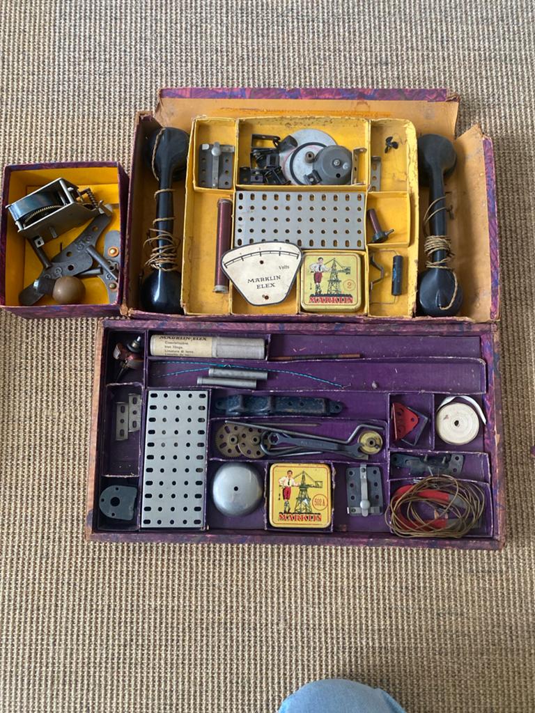 Vintage Märklin Elex Elektrische Experimenteerdoos, Hobby en Vrije tijd, Modeltreinen | H0, Gebruikt, Overige typen, Ophalen of Verzenden