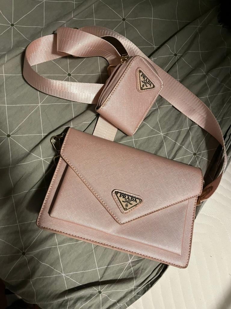 Mooie roze dames tas, Ophalen of Verzenden, Zo goed als nieuw, Roze, Handtas