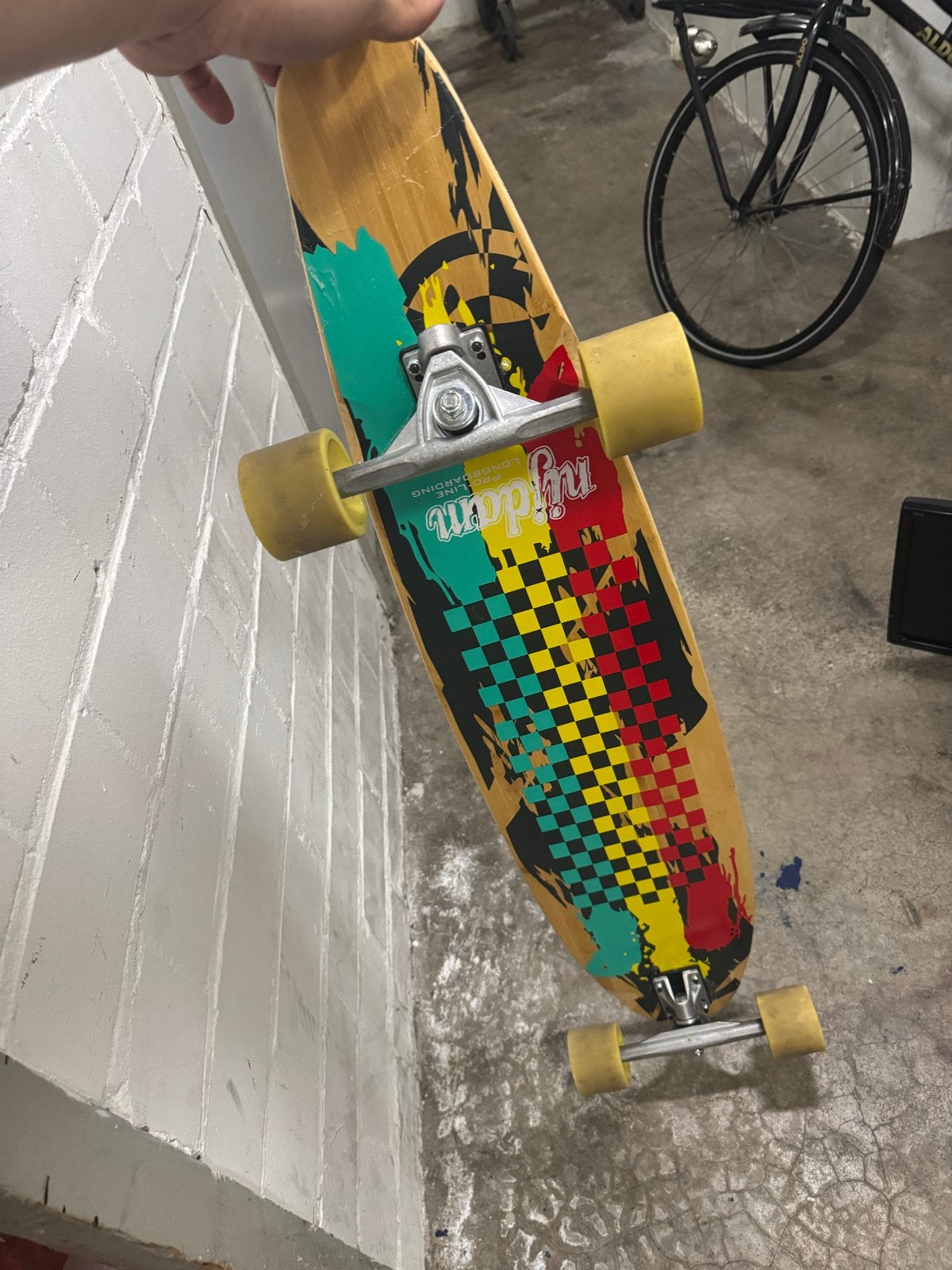 Niftydam Longboard  - 1meter - Zo goed als nieuw, Ophalen, Zo goed als nieuw, Skateboard, Longboard