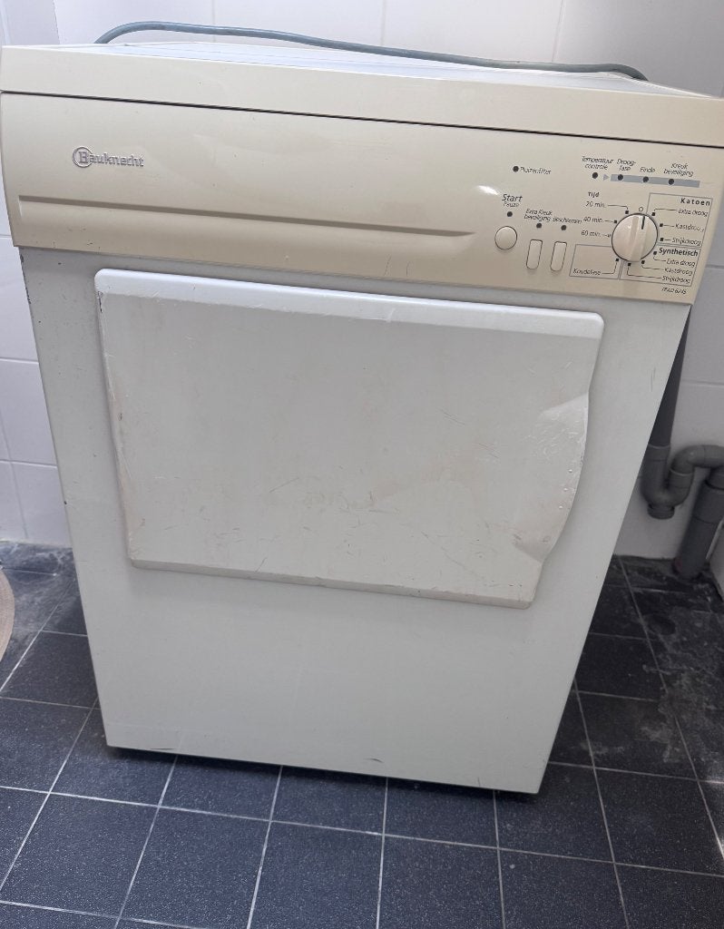 Gratis afhalen luchtafvoerdroger, Witgoed en Apparatuur, Wasdrogers, Ophalen, Gebruikt, Luchtafvoer, 85 tot 90 cm