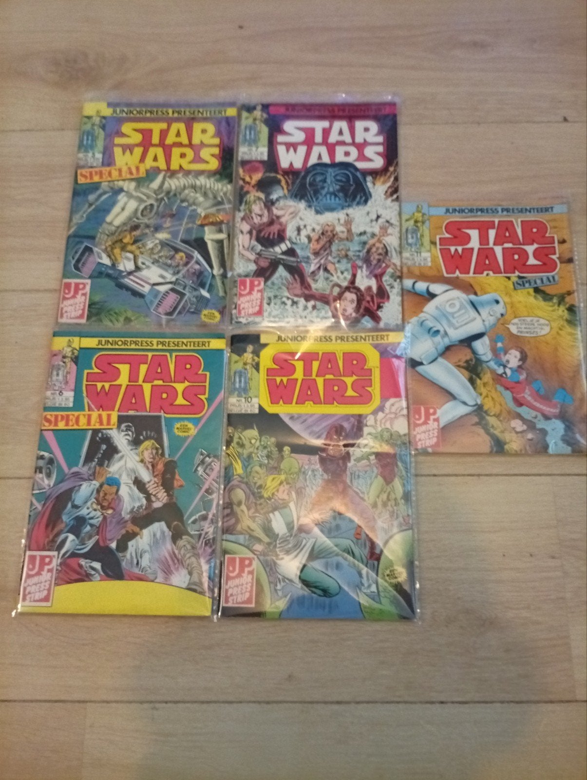 Mooie comics Star Wars deel 5-6-7-10-11 uit de 80e jaren, Meerdere comics, Ophalen of Verzenden, Zo goed als nieuw, Amerika