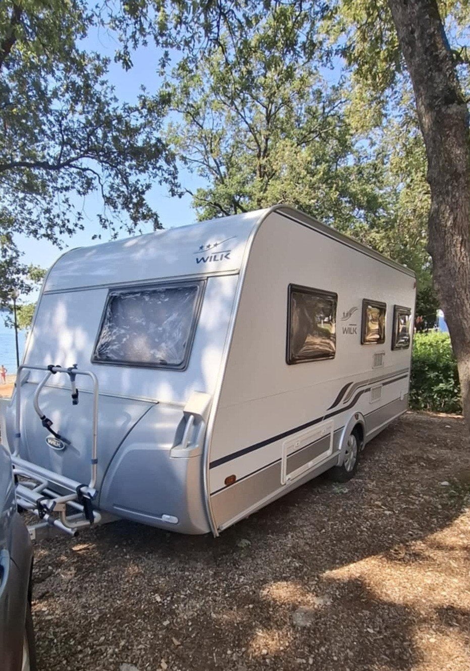 Wilk S3 450 HTD, mover en voortent, Mover, Rondzit, Frans bed, Particulier
