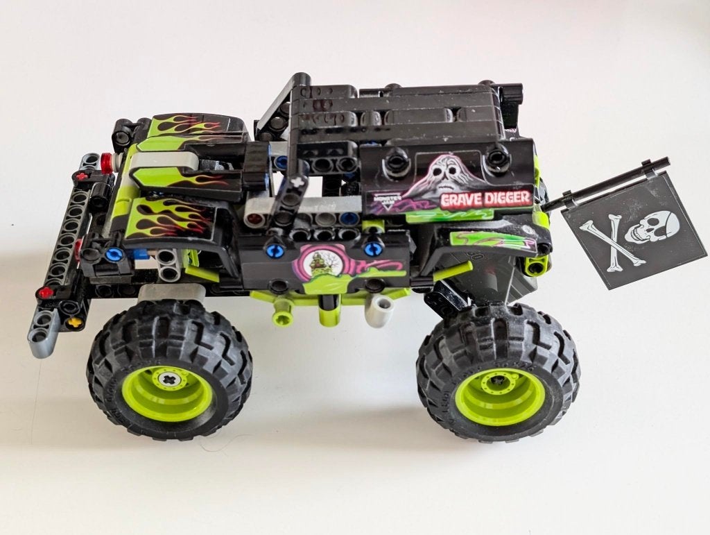 LEGO Technic Monster Jam Grave Digger - 42118, Lego, Compleet, Ophalen of Verzenden, Zo goed als nieuw