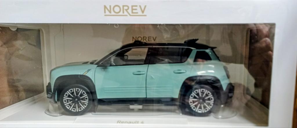 Norev 1:18 RENAULT 4 E-tech, Ophalen of Verzenden, Nieuw, Norev