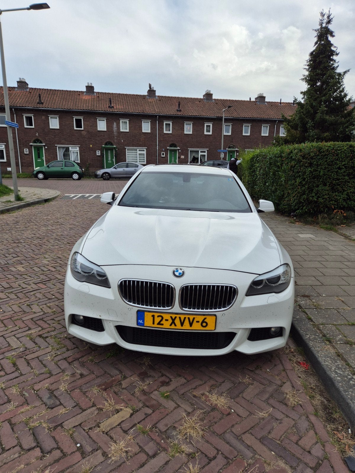 BMW 5-Serie 528I 180KW Sedan Aut8 2012 Wit, Auto's, Automaat, 2000 kg, Wit, Particulier