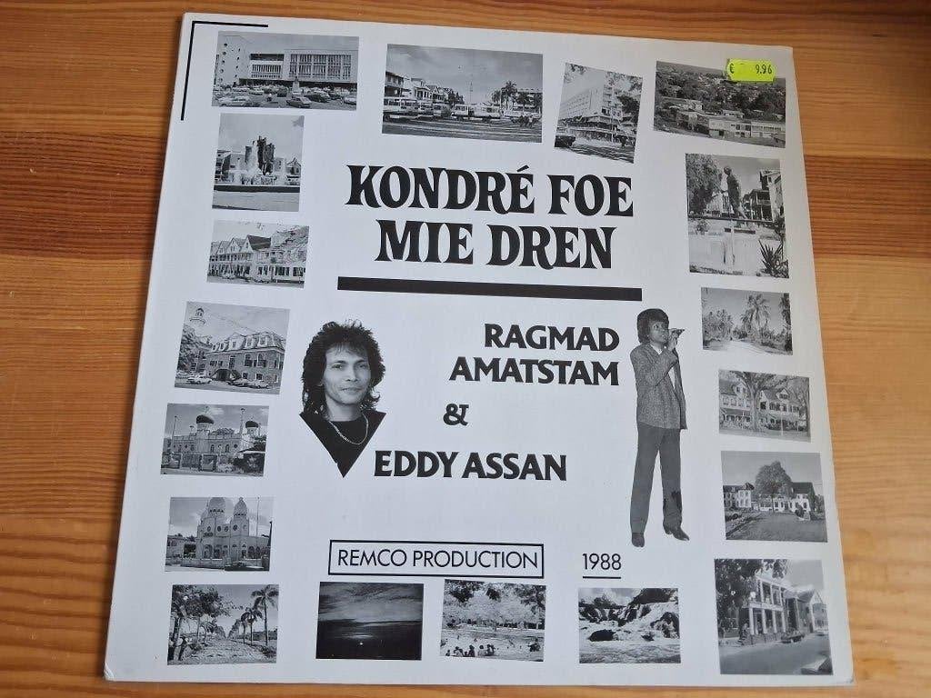 Ragmad Amatstam & Eddy Assan - Kondré Foe Mie Dren, LP, Gebruikt, Ophalen of Verzenden, Latijns-Amerikaans