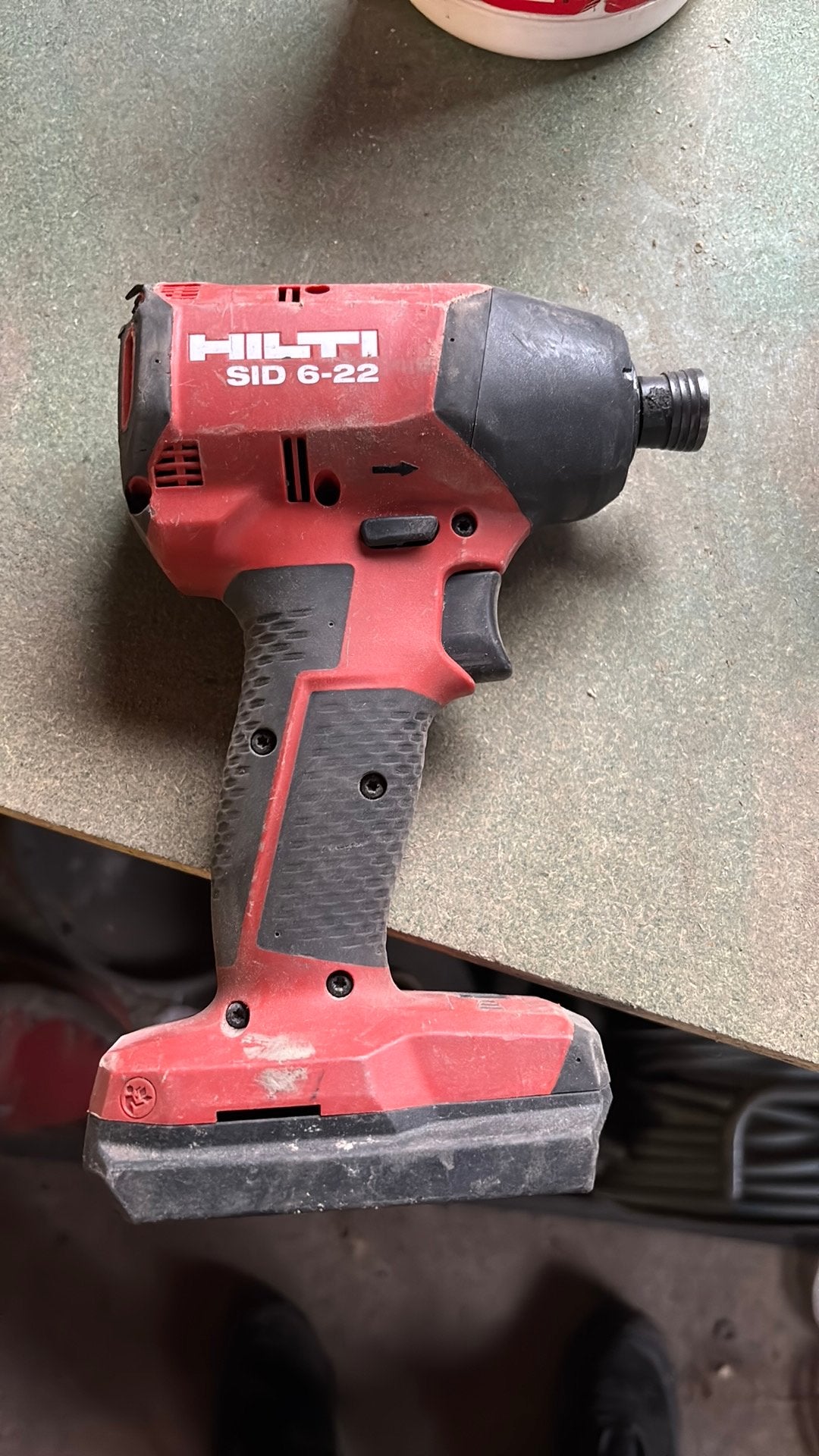 Hilti SID 6-22 accuboormachine, Doe-het-zelf en Verbouw, Gereedschap | Boormachines, Ophalen of Verzenden, Zo goed als nieuw, Boor- en Schroefmachine