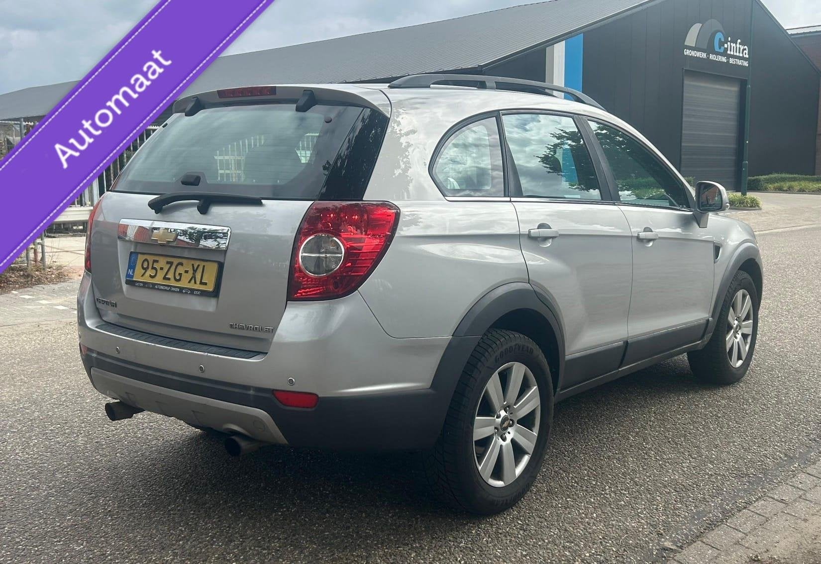 Chevrolet Captiva 2.0 VCDI/3e Eig/Airco/Sch.Dak/Leer/150 PK, Auto's, Automaat, Gebruikt, 4 cilinders, 150 pk