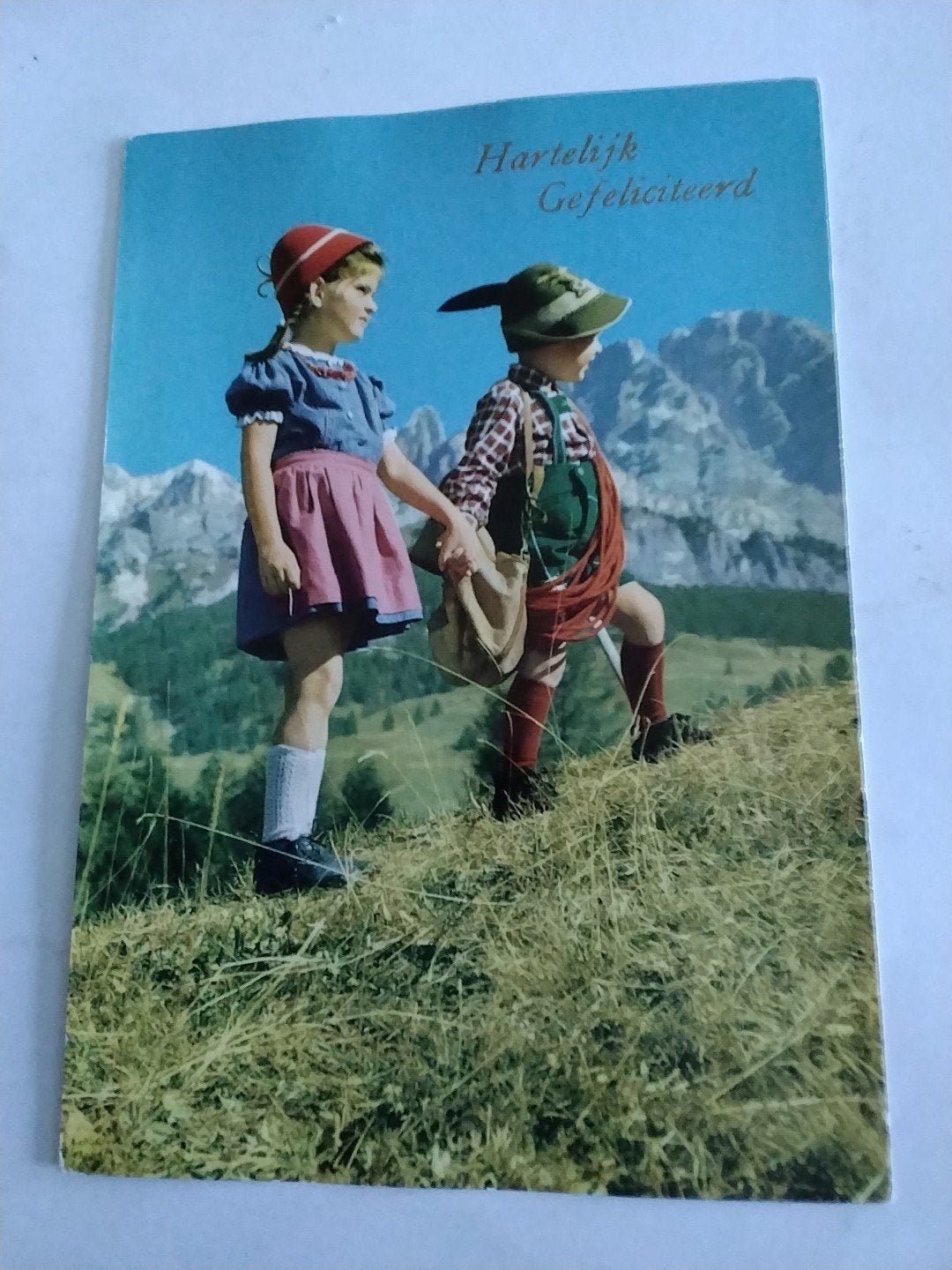ALPEN - Kinderen, Ophalen of Verzenden, 1940 tot 1960, Ongelopen