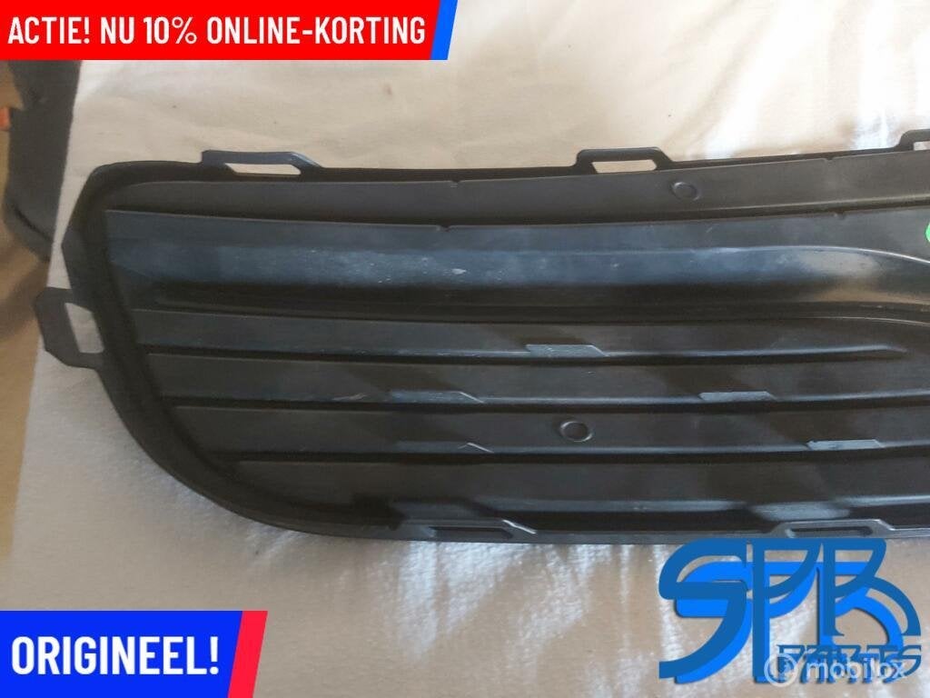 VW POLO 6C RECHTS Afdekkap BUMPER GRILLE ROOSTER 6C0853666, Auto-onderdelen, Gebruikt, Volkswagen, Ophalen of Verzenden, Volkswagen