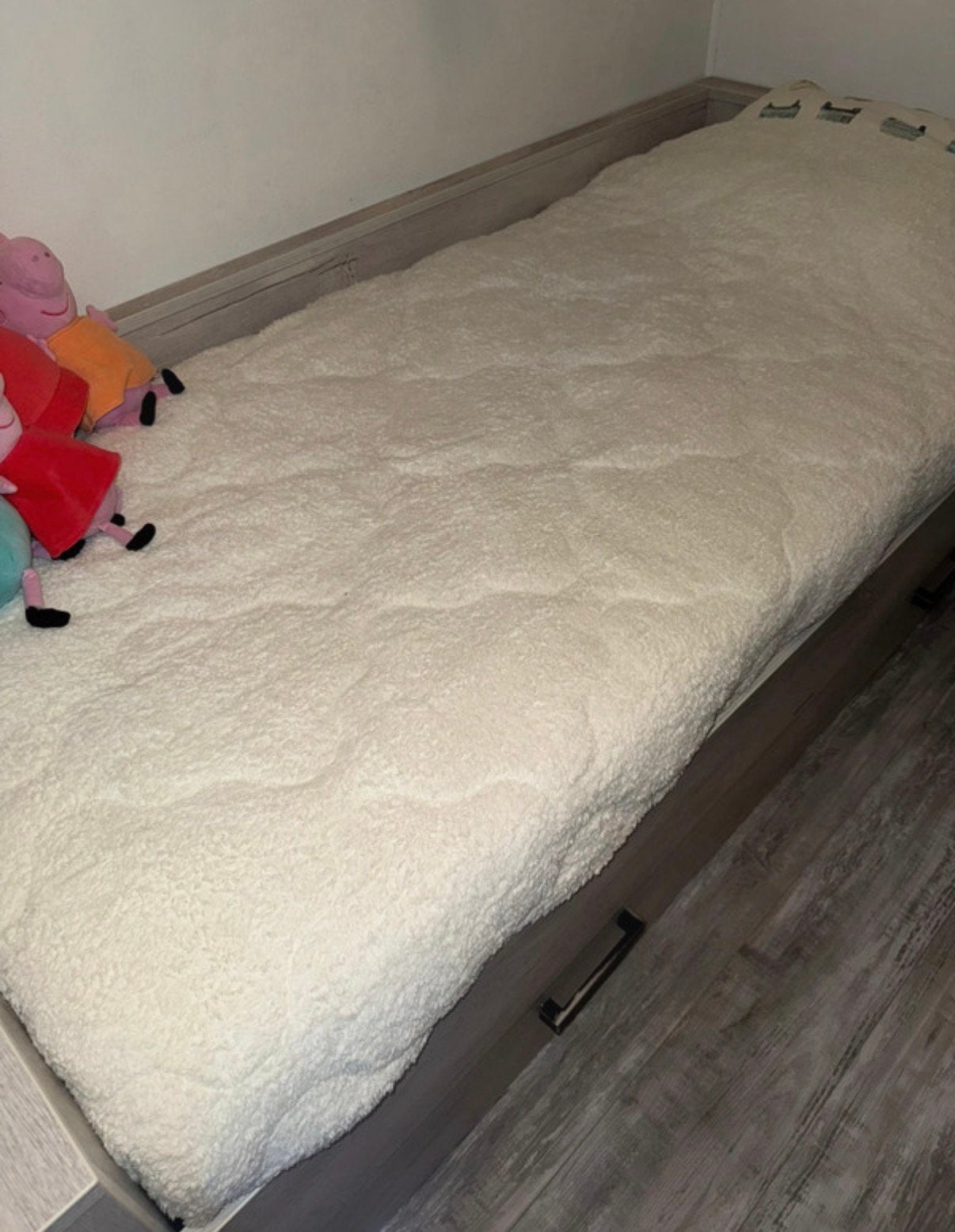 Y-not Dreambed Cloud Teddy Light 4 seizoenen, Ophalen, Zo goed als nieuw, Tweepersoons