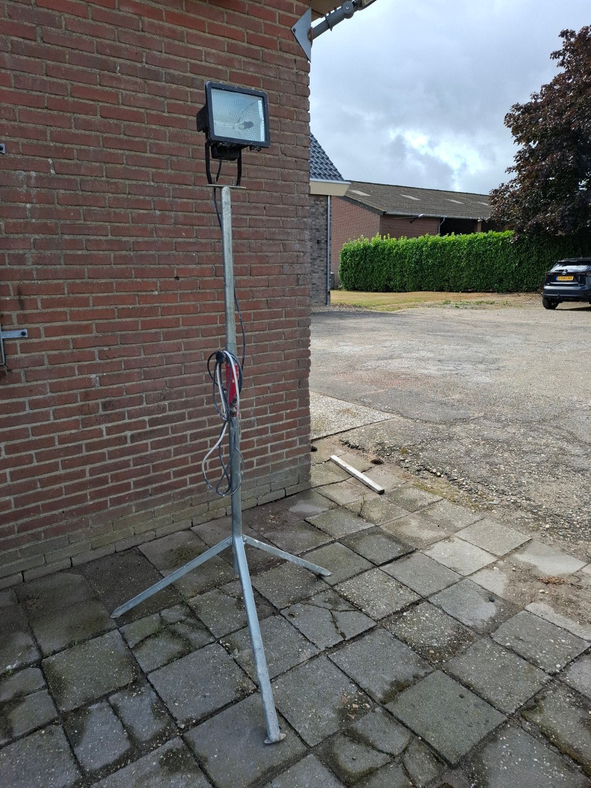 bouwlamp op statief 500 watt, Doe-het-zelf en Verbouw, Bouwverlichting, Ophalen, Gebruikt, 500 watt of meer, Lamp