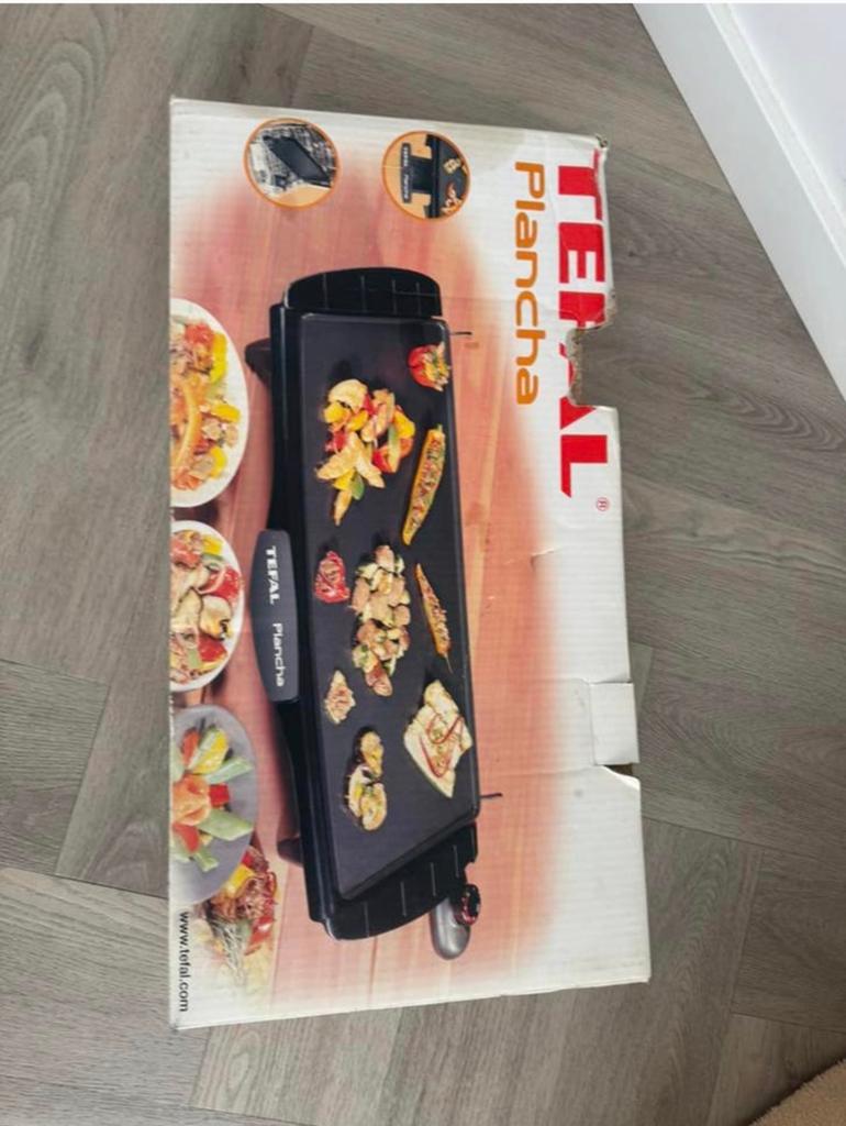 Grill tefal, Ophalen of Verzenden, Zo goed als nieuw, 4 t/m 7 personen