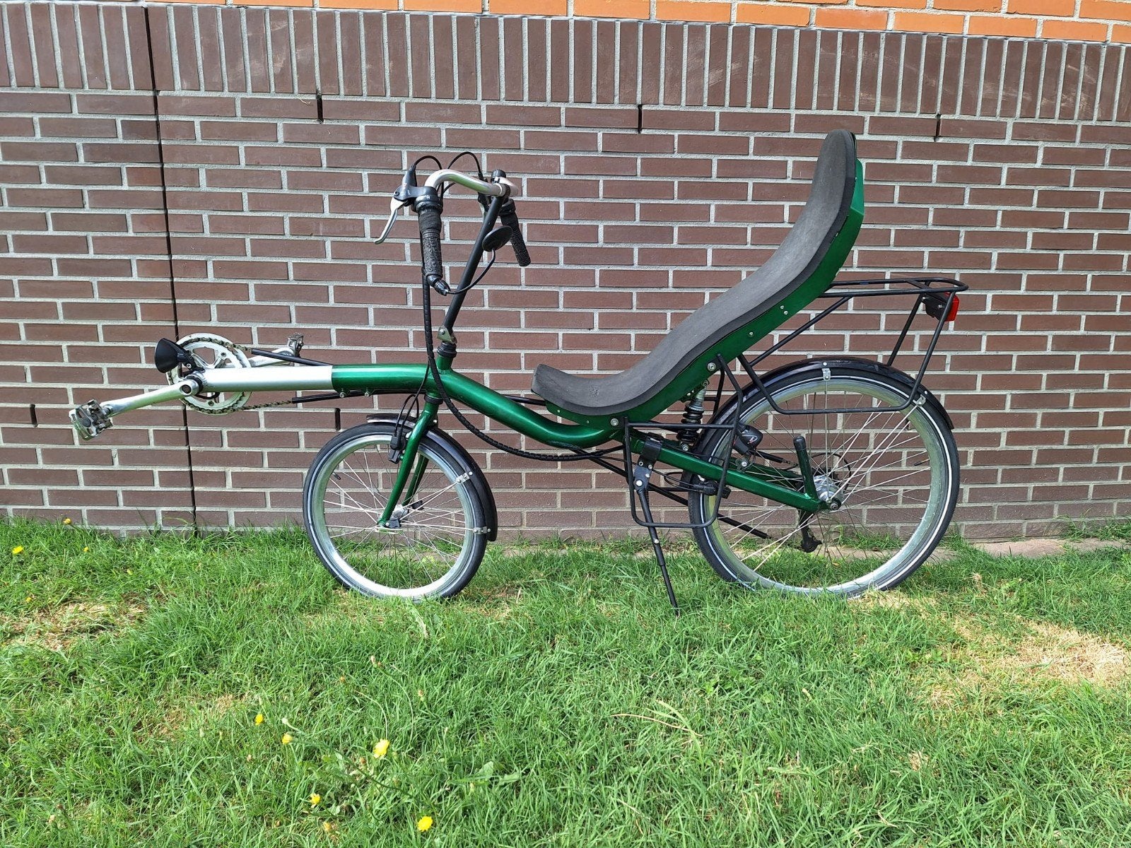 Ligfiets Challenge Wizard Deluxe metallic groen, Ophalen, Gebruikt, Overige merken