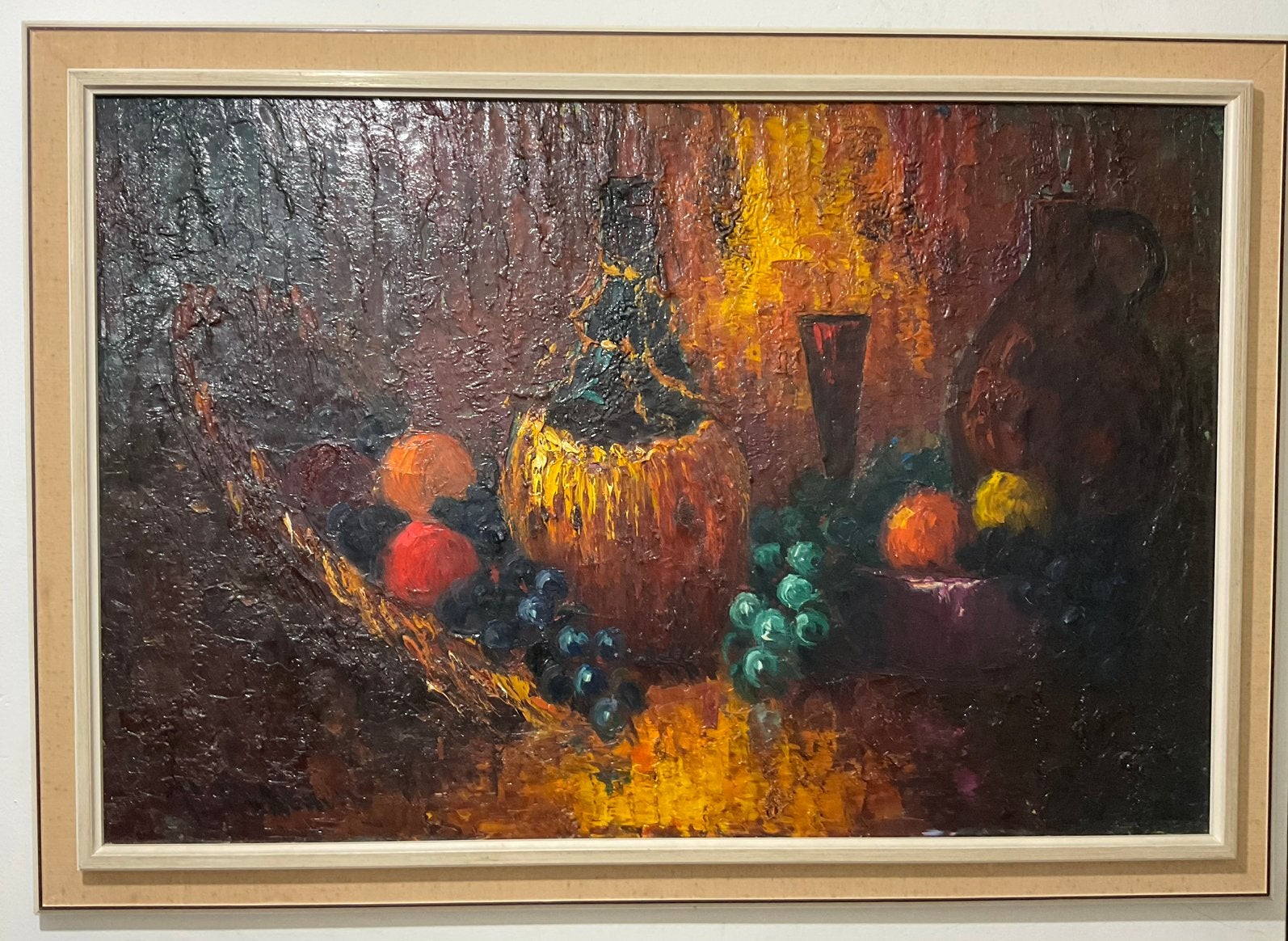 Peter Brouwer (1935-2010): stilleven schilderij, Ophalen of Verzenden