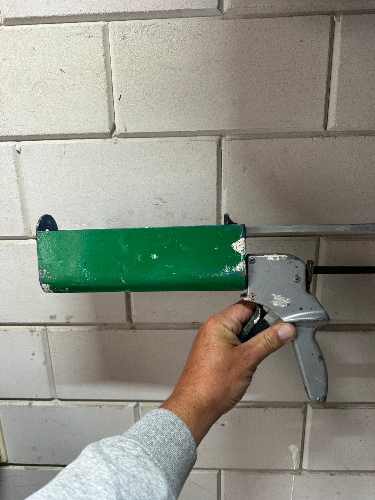 Doseerpistool / Dubbele kitspuit voor 2K producten, Ophalen, Gebruikt, Kitspuit