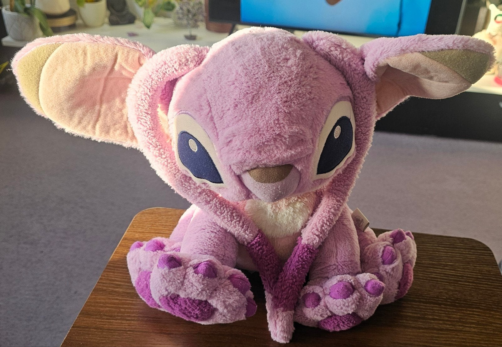 Disney Angel knuffel Lilo & Stitch roze pluche, Disney, Disney, Overige typen, Ophalen of Verzenden