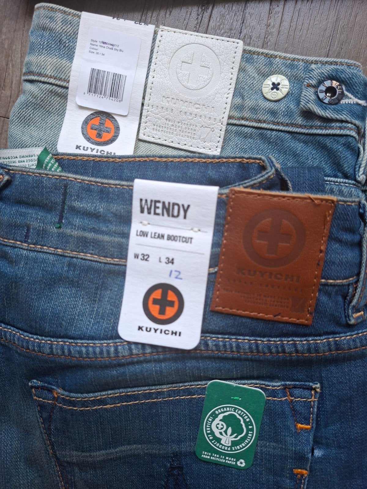 4x KUYICHI jeans W32 L34, Blauw, KUYICHI, Nieuw, Ophalen of Verzenden