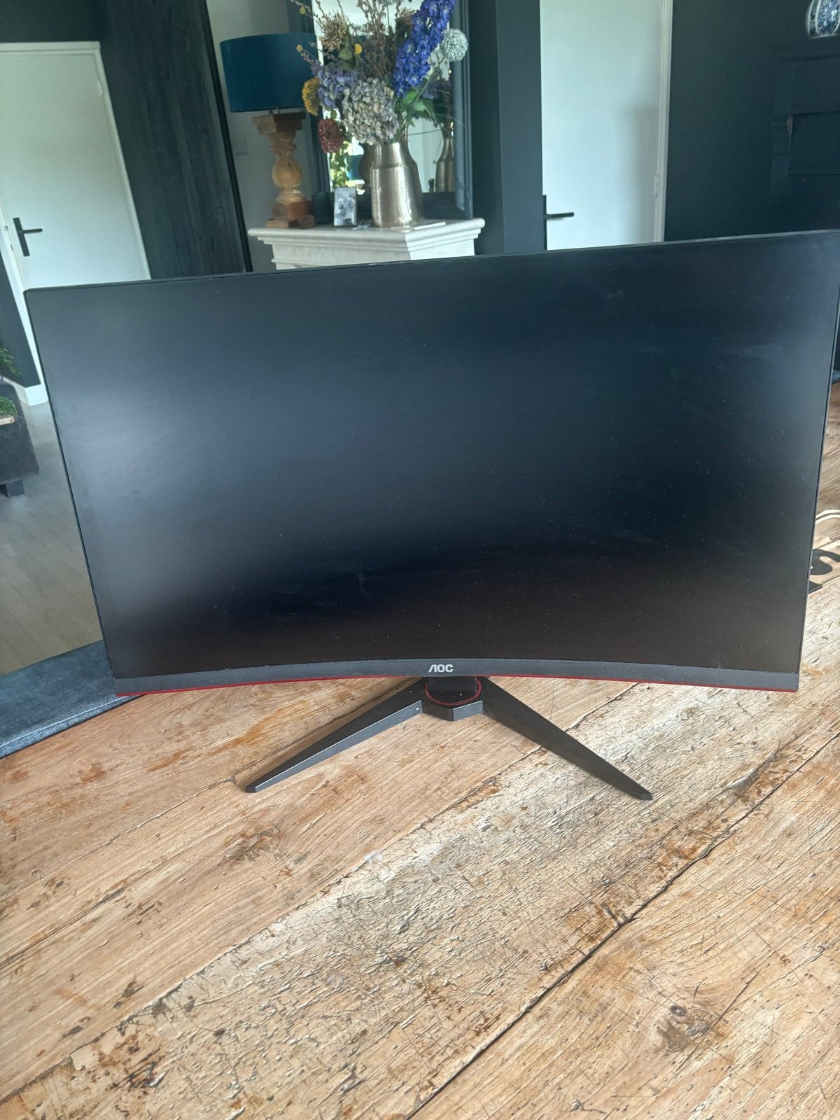 AOC Curved 32 inch 165Hz 1440p Monitor, Gaming, Gebruikt, Curved, VA