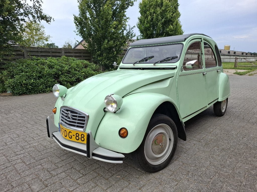 Super toffe, goede en goedrijdende Eend, Auto's, Citroën, Voorwielaandrijving, 602 cc, 2CV, Wit