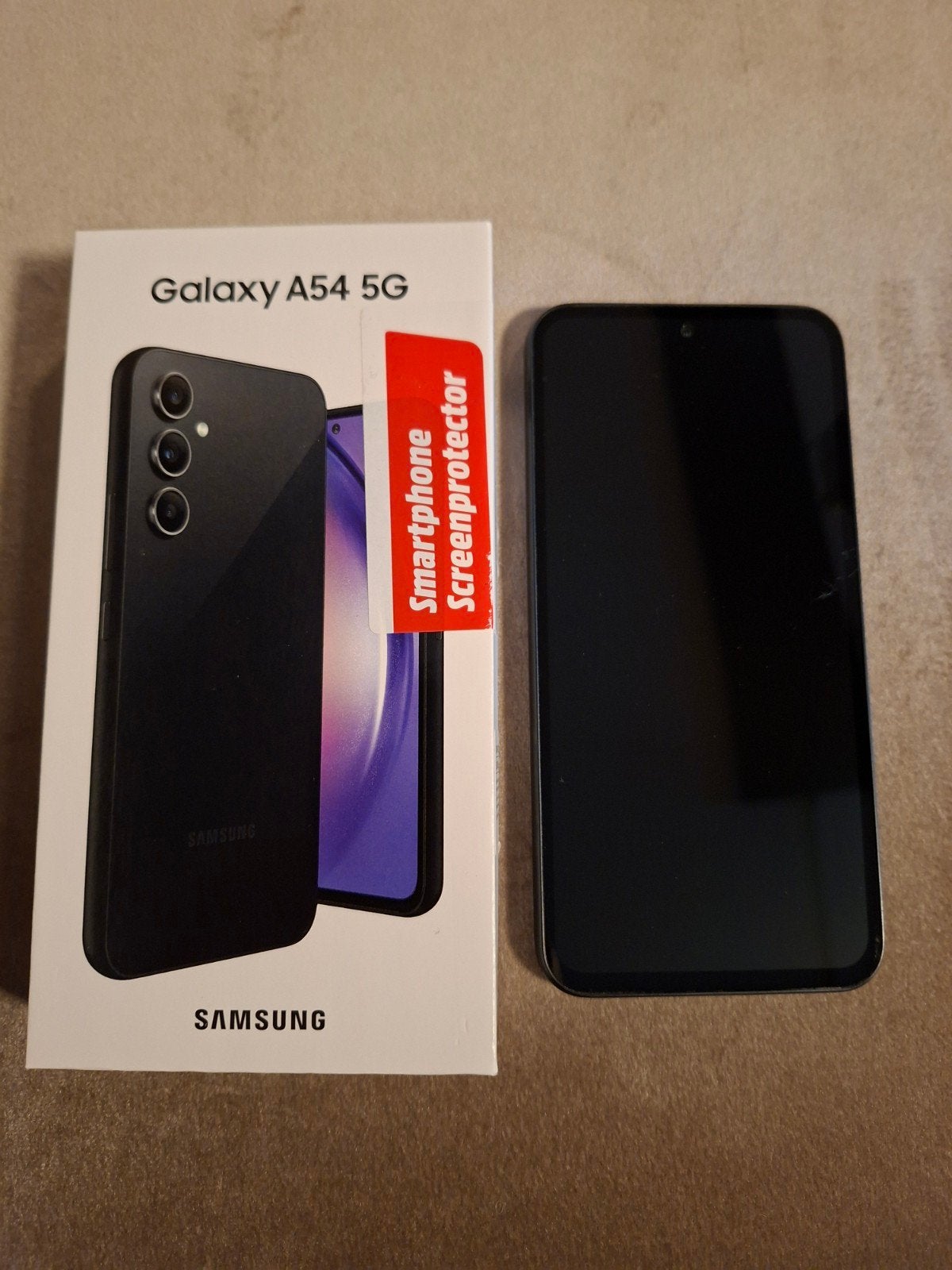 Samsung A54 5G 128GB, Ophalen, Zwart, Touchscreen, Zo goed als nieuw