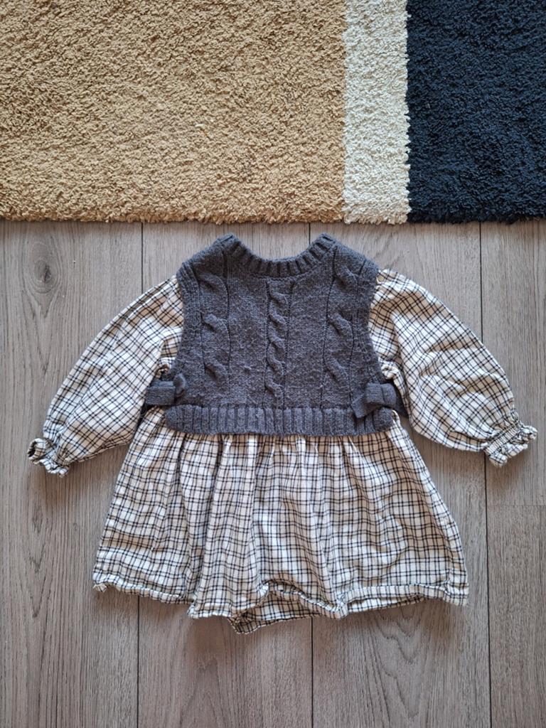 Jurk van Zara maat 80, Gebruikt, Meisje, Jurkje of Rokje, Ophalen of Verzenden