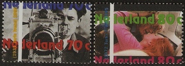 Nederland 1634-1635 serie jaar van de film., Postzegels en Munten, Postzegels | Nederland, Verzenden, Postfris