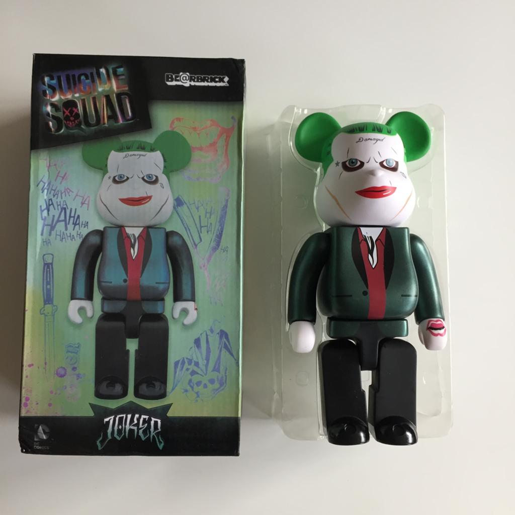 The Joker Bearbrick 400% model figuurtje medicom toy, Ophalen of Verzenden, Zo goed als nieuw