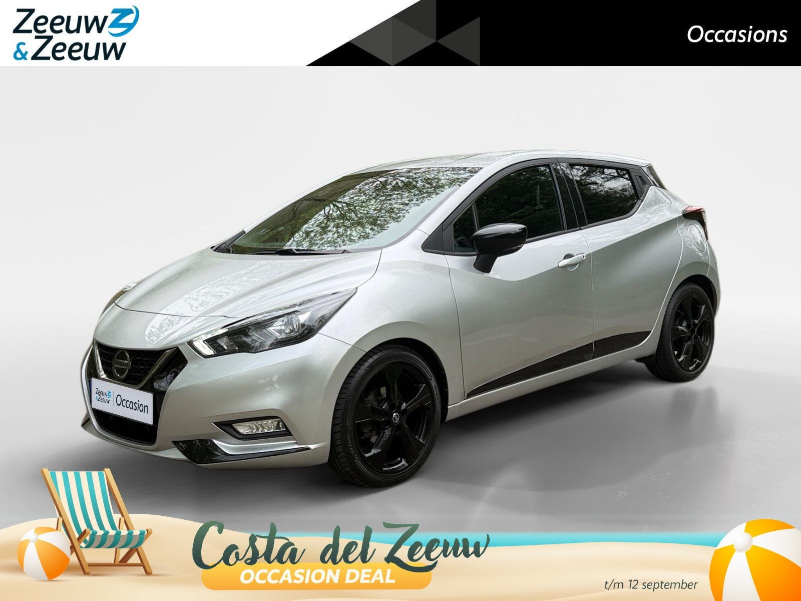 Nissan Micra 1.0 IG-T N-SPORT AUTOMAAT |BOSE SOUNDSYSTEM | A, 12 maanden, Stof, Gebruikt, 1055 kg