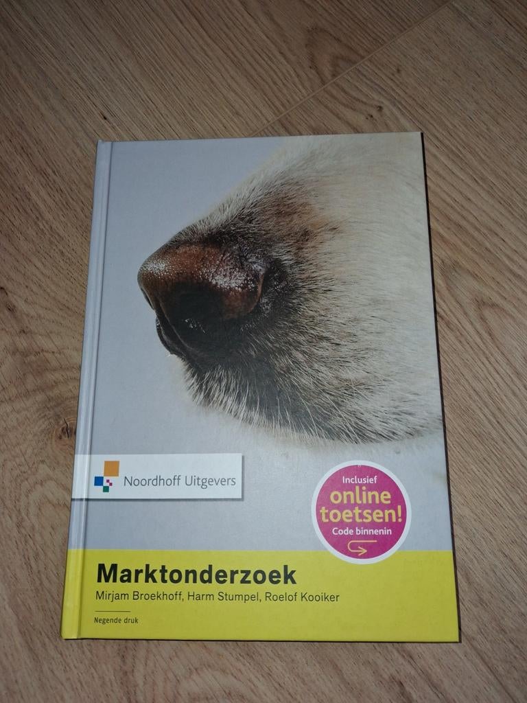 Mirjam Broekhoff - Marktonderzoek, Boeken, Mirjam Broekhoff; Roelof Kooiker; Harm Stumpel, Ophalen of Verzenden, Management, Zo goed als nieuw