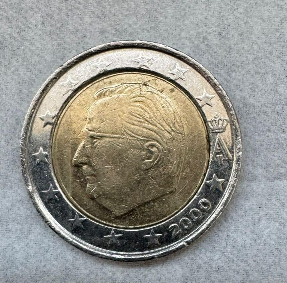 Belgische 2 Euro munt 2000 - Koning Albert II, Postzegels en Munten, Munten | Europa | Euromunten, Ophalen of Verzenden, België