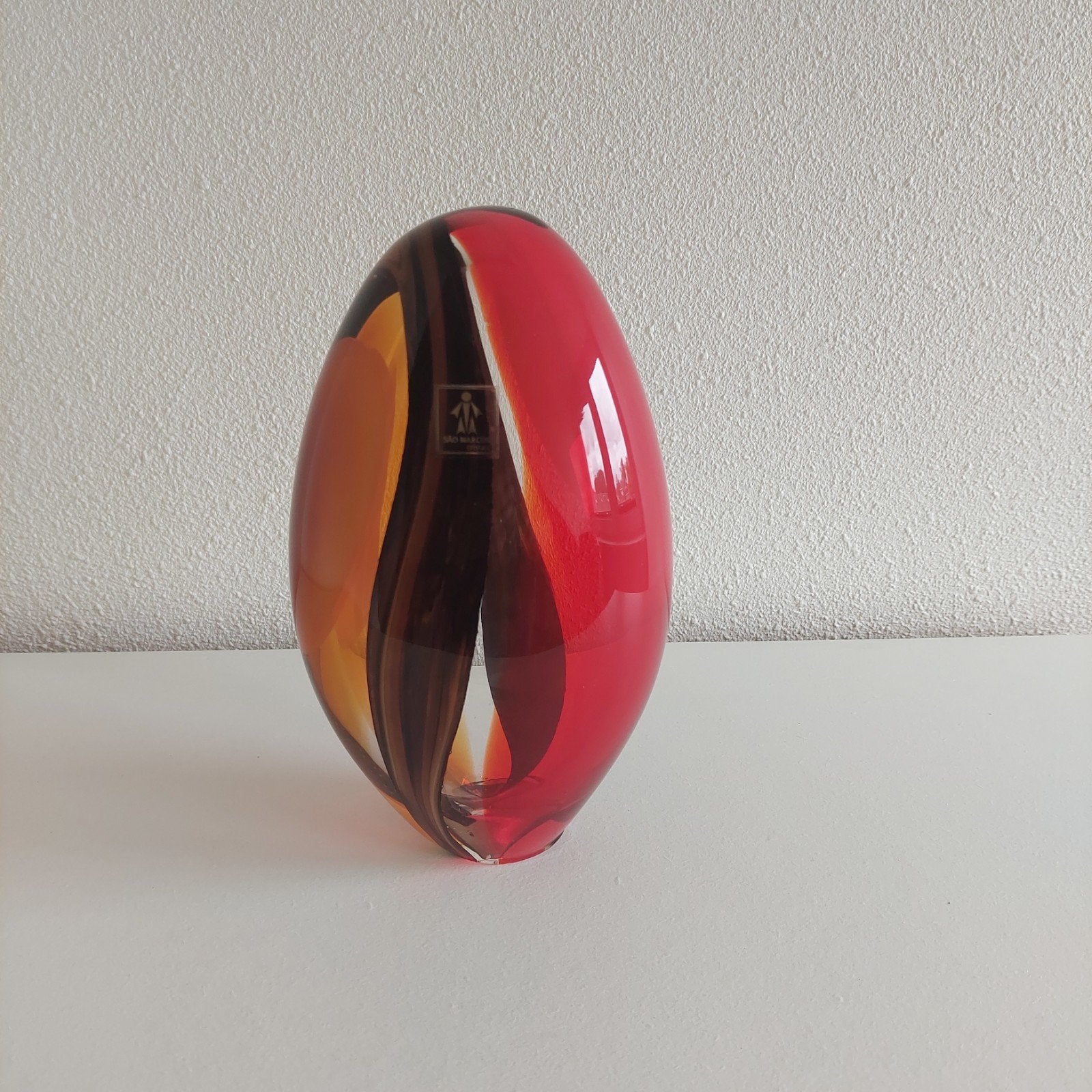 Glaskunstwerk van São Marcos Cristais - 22 cm hoog, Ophalen of Verzenden