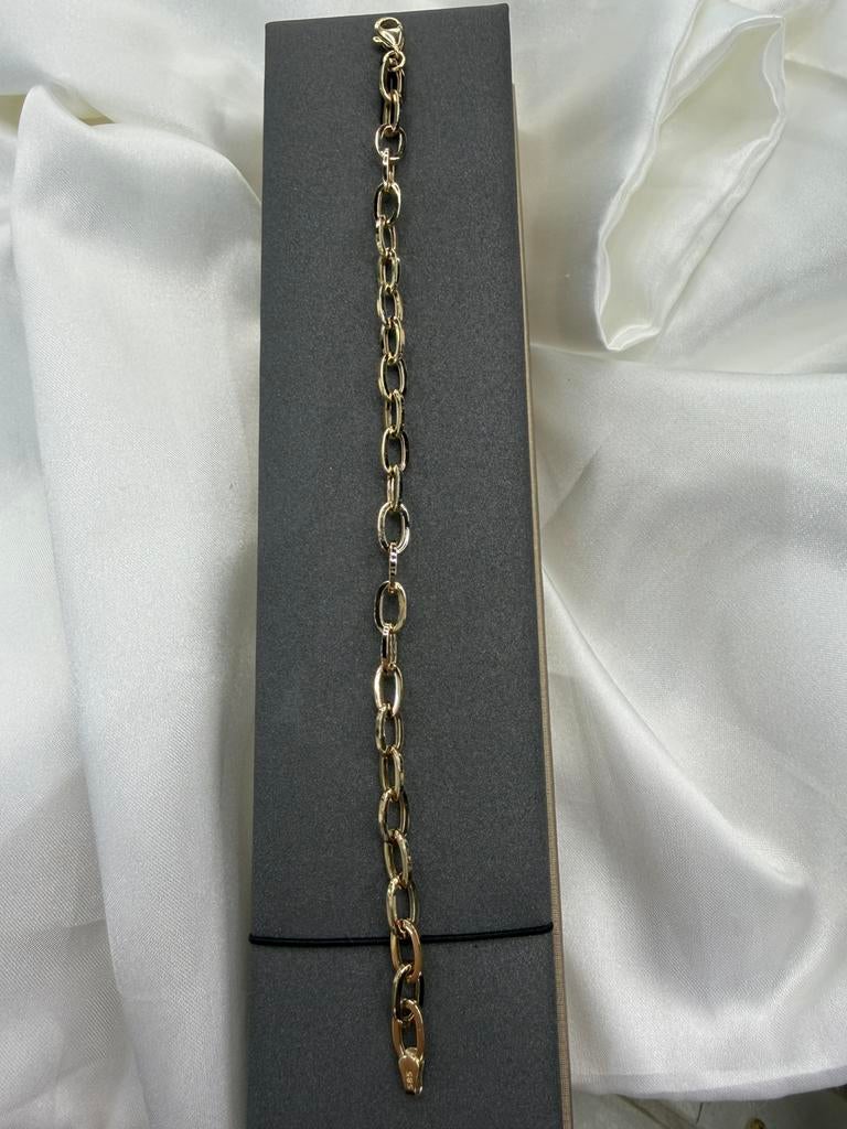 Gouden armband, Sieraden, Tassen en Uiterlijk, Armbanden, Ophalen of Verzenden, Nieuw, Goud