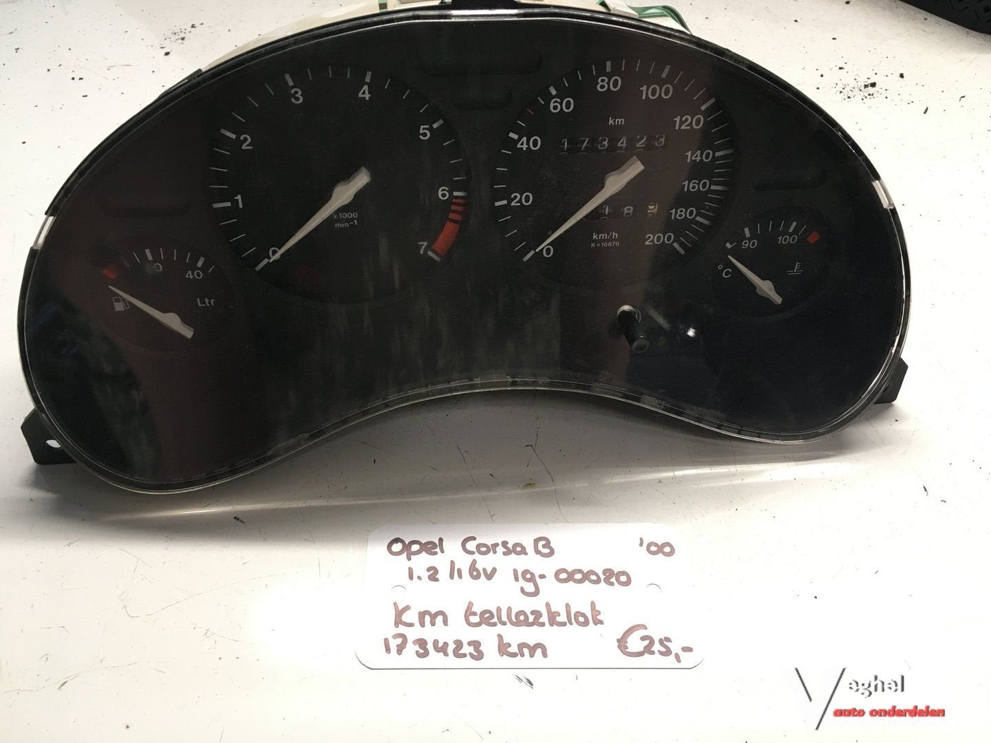 Opel Corsa B 1.2 16v Benzine 2000  1900020      Km Tellerklo