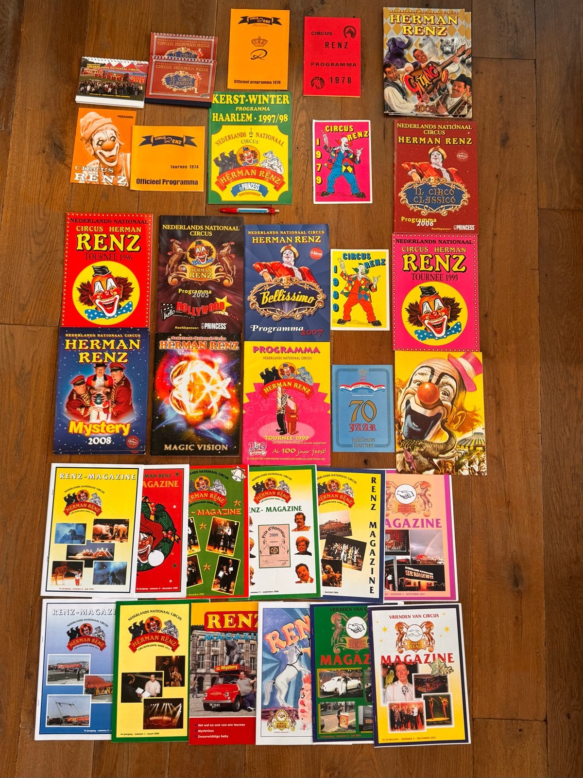 Grote verzameling Circus Renz - unieke collectie, Ophalen of Verzenden, Gebruikt
