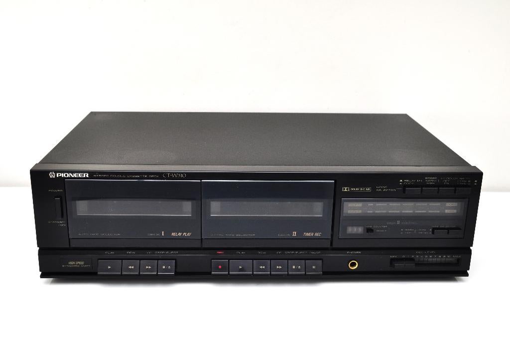 PIONEER CT-W310 cassettedeck., Audio, Tv en Foto, Cassettedecks, Ophalen of Verzenden, Dubbel, Overige merken, Tape counter