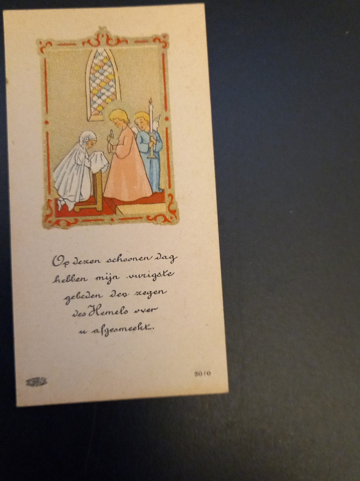 Communie  plaatje16 april 1946, Verzenden, Nieuw