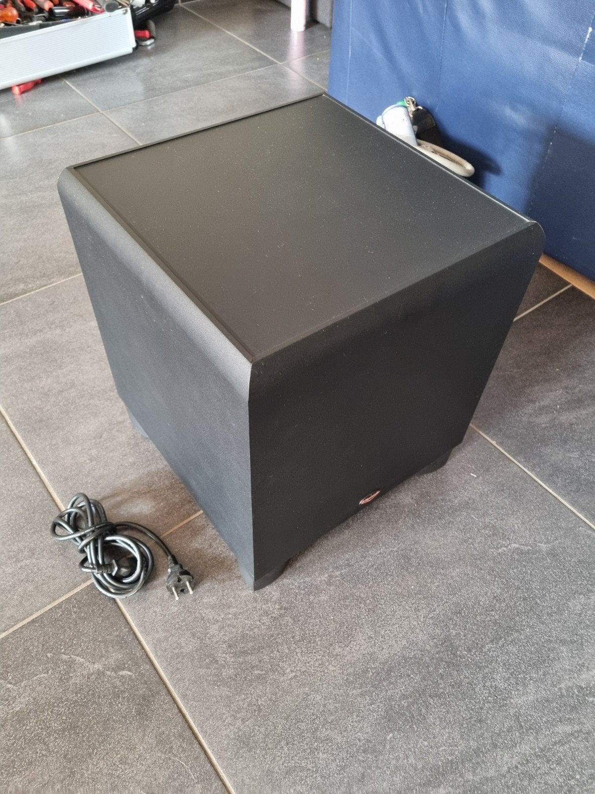 klipsch grote 440watt  subwoofer ksw 12, Ophalen of Verzenden, Zo goed als nieuw, Subwoofer, Overige merken
