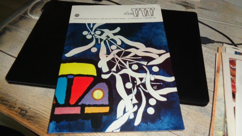 Maandblad  DE  VW  ,  8-1967, Verzenden, Nieuw, Volkswagen
