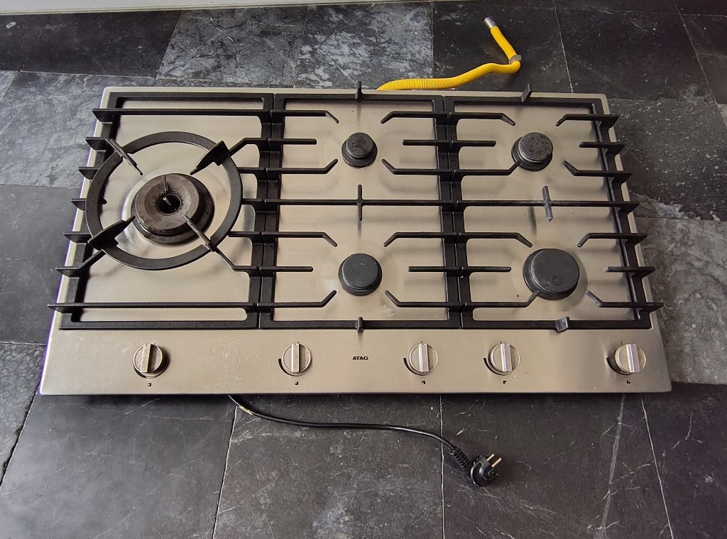 Atag inbouw gaskookplaat, Gebruikt, Ophalen of Verzenden, Inbouw, Gas
