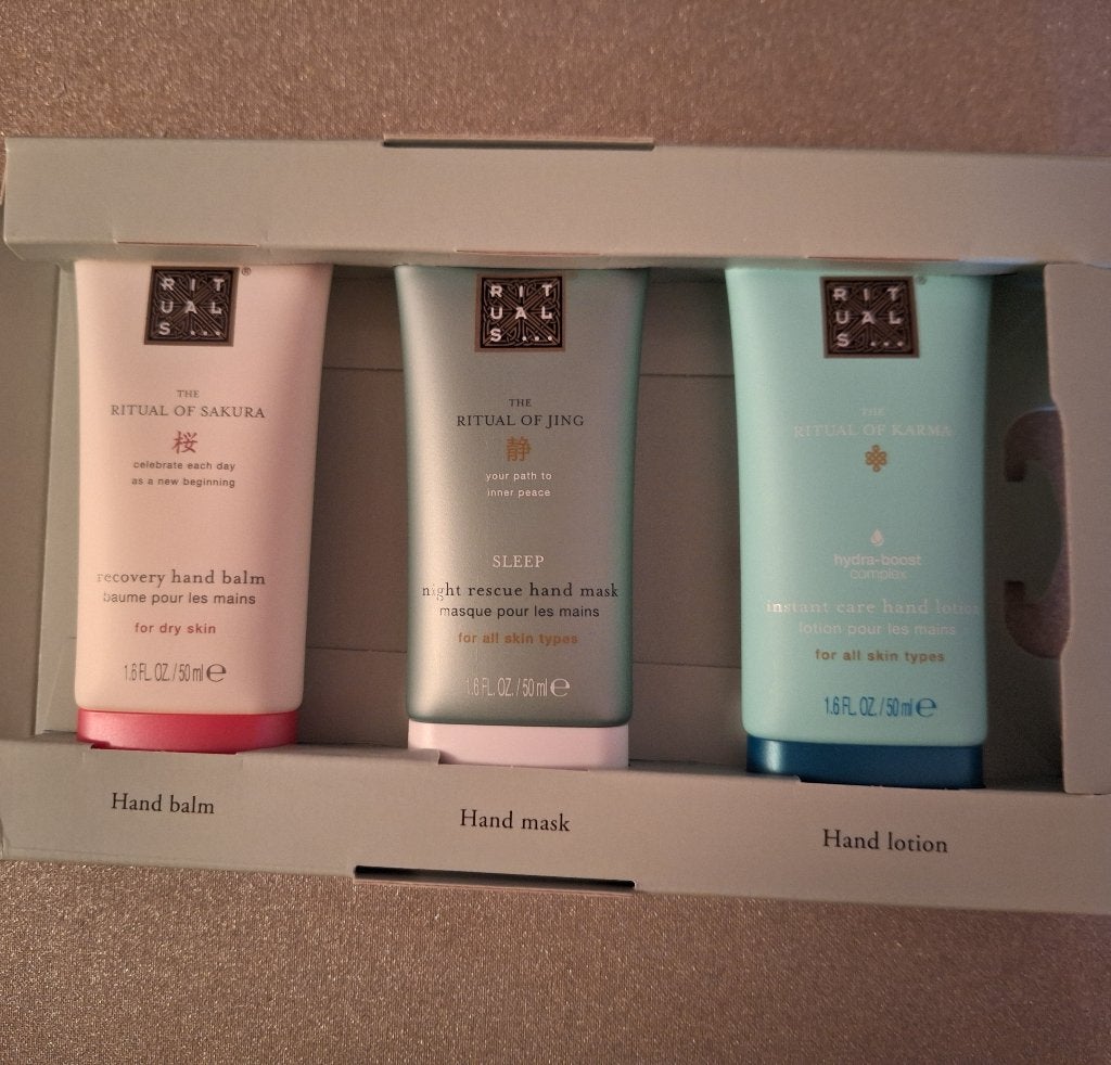 Rituals handverzorgingsset, Ophalen of Verzenden, Nieuw, Bodylotion, Crème of Olie